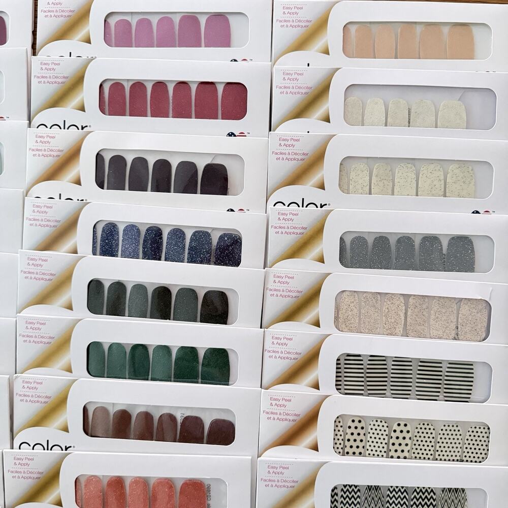 Lot Of 50 Color Street Nail Polish Strips Many Different Colors New Sealed Lot F - Picture 4 of 7